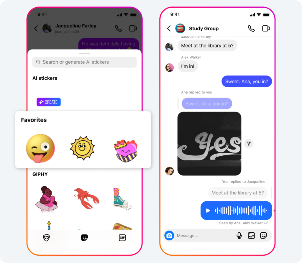 Instagram - Save your stickers