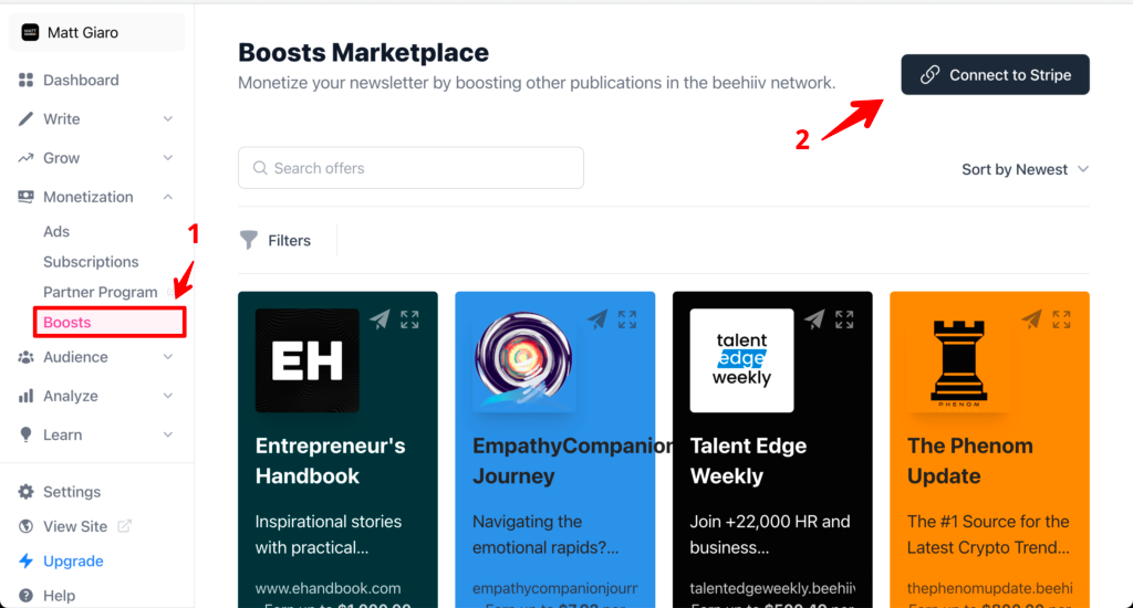 Make money with beehiiv review
