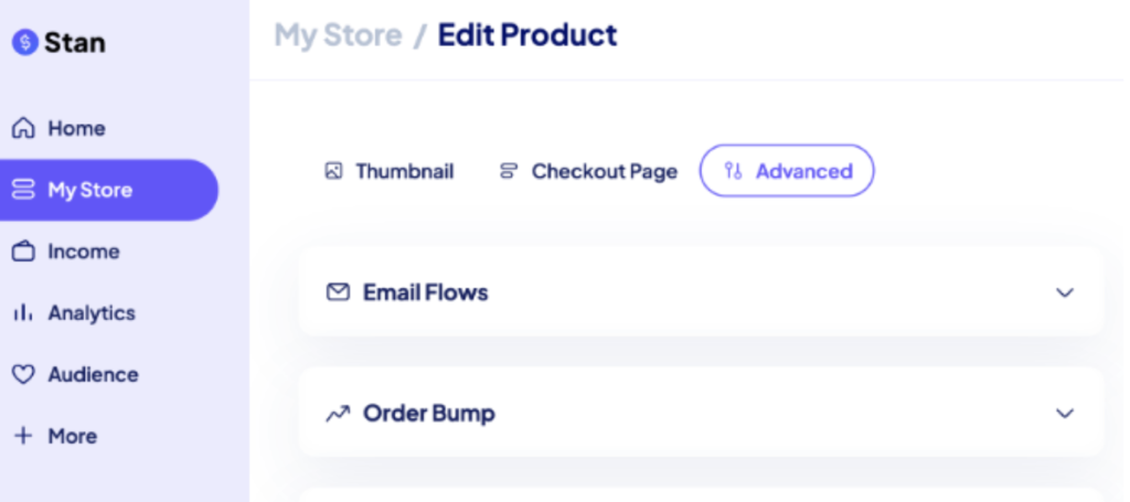 Stan Store Edit Product URL